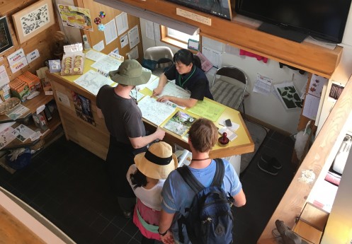 Staff of Okutama Tourist Information Center・Computer_3