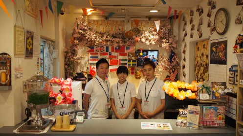 Staff of SAKURA HOTEL & CAFÉ JIMBOCHO・Computer_2