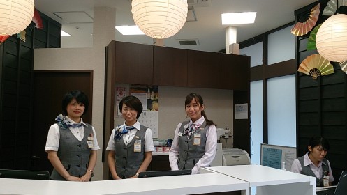 Staff of TOBU Tourist Information Center ASAKUSA・Computer_2