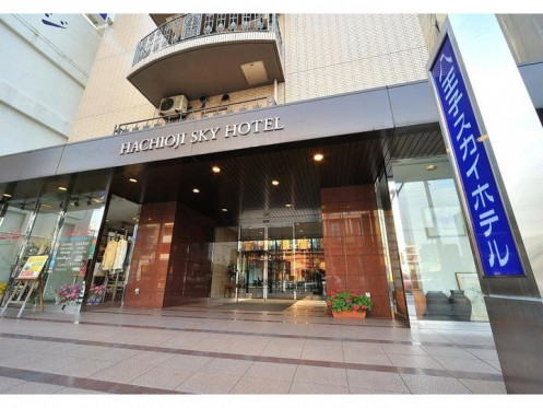 Entrance of HACHIOJI SKY HOTEL・ComputerZoom