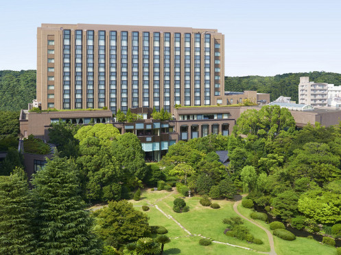 Exterior view of RIHGA Royal Hotel Tokyo