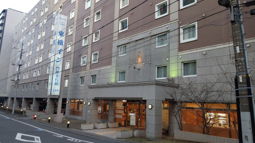 Exterior view of Toyoko Inn Tokyo Monzen-nakacho Eitaibashi