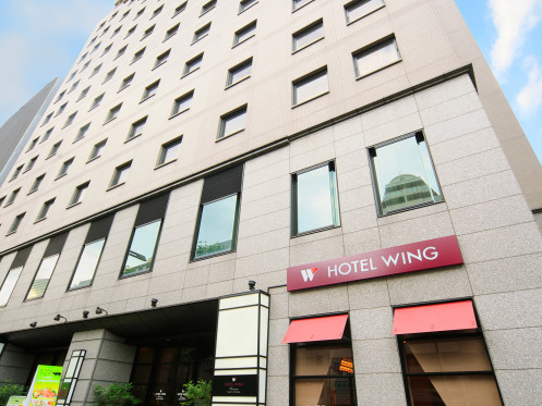 Exterior view of Hotel Wing International Premium Tokyo-Yotsuya