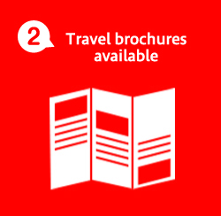 Travel brochures available