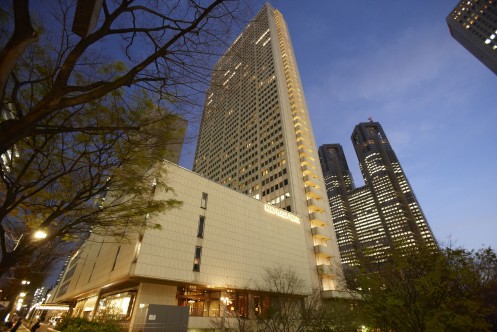 Exterior view of Keio Plaza Hotel Tokyo