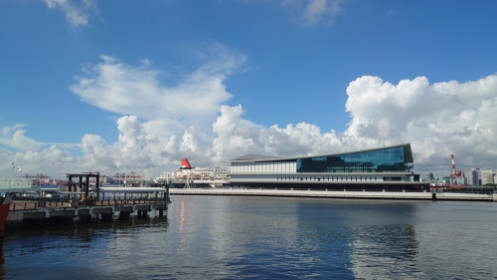 Exterior view of Tokyo International Cruise Terminal Management Office