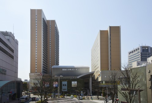 Exterior view of OURS INN HANKYU Information Counter