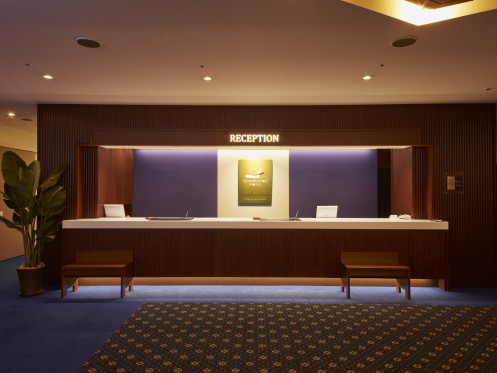 Reception desk of REMBRANDT HOTEL TOKYO MACHIDA・Computer_2