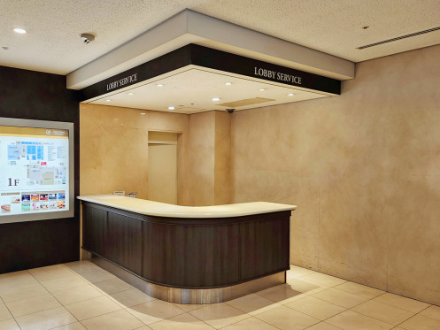 Reception desk of Shinagawa Prince Hotel・Computer_2