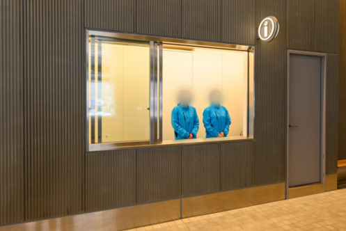 Reception desk of Tokyu Kabukicho Tower Office1